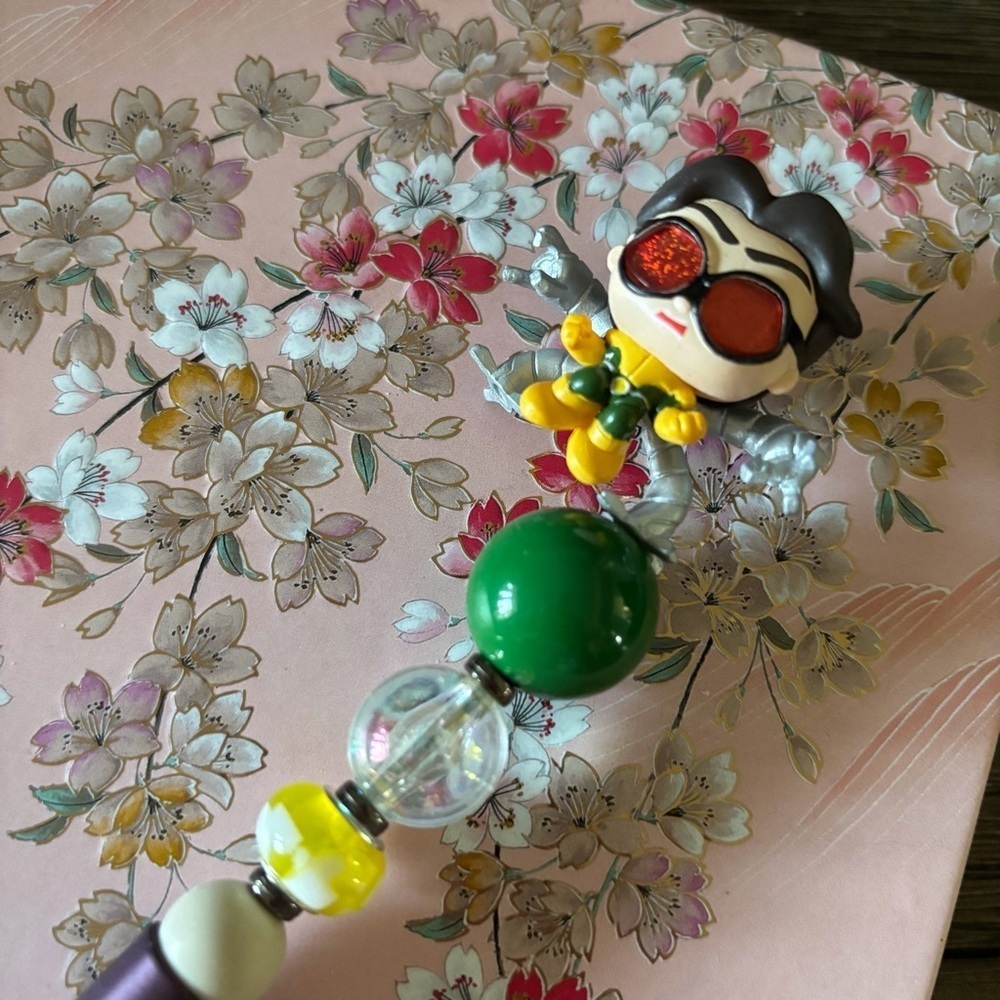 Marvel Doorables: Spider-man: Dr. Octopus handmade beaded pen